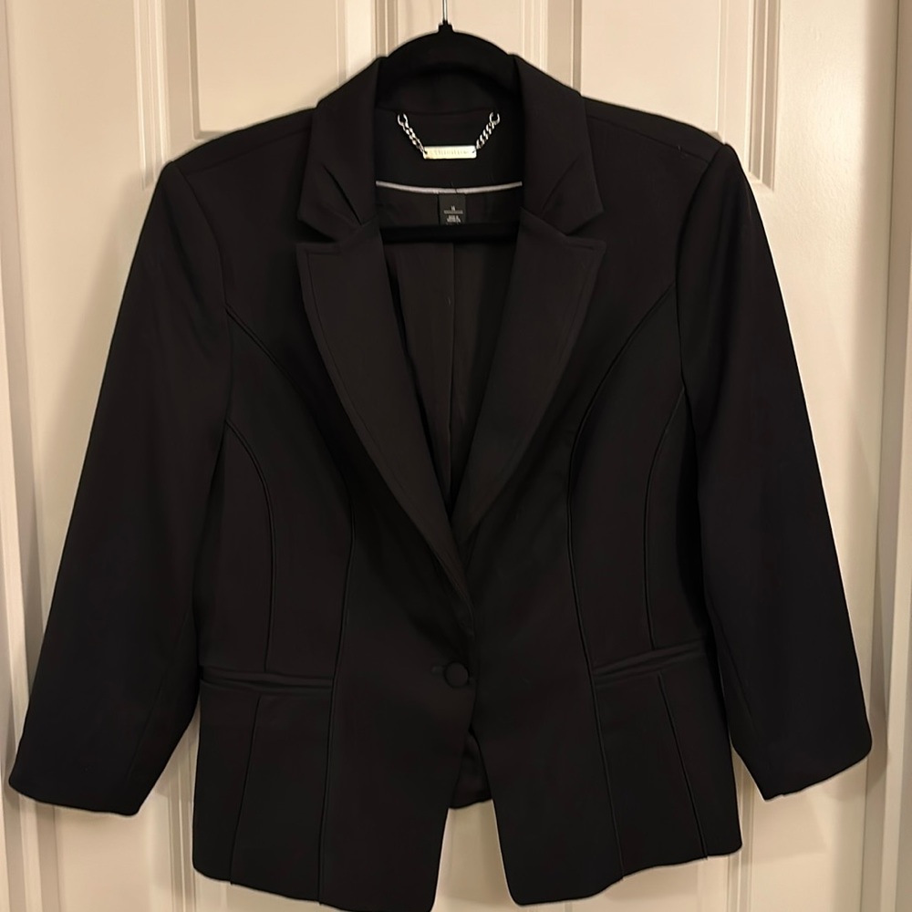 Like NEW WHBM Black Dinner Jacket